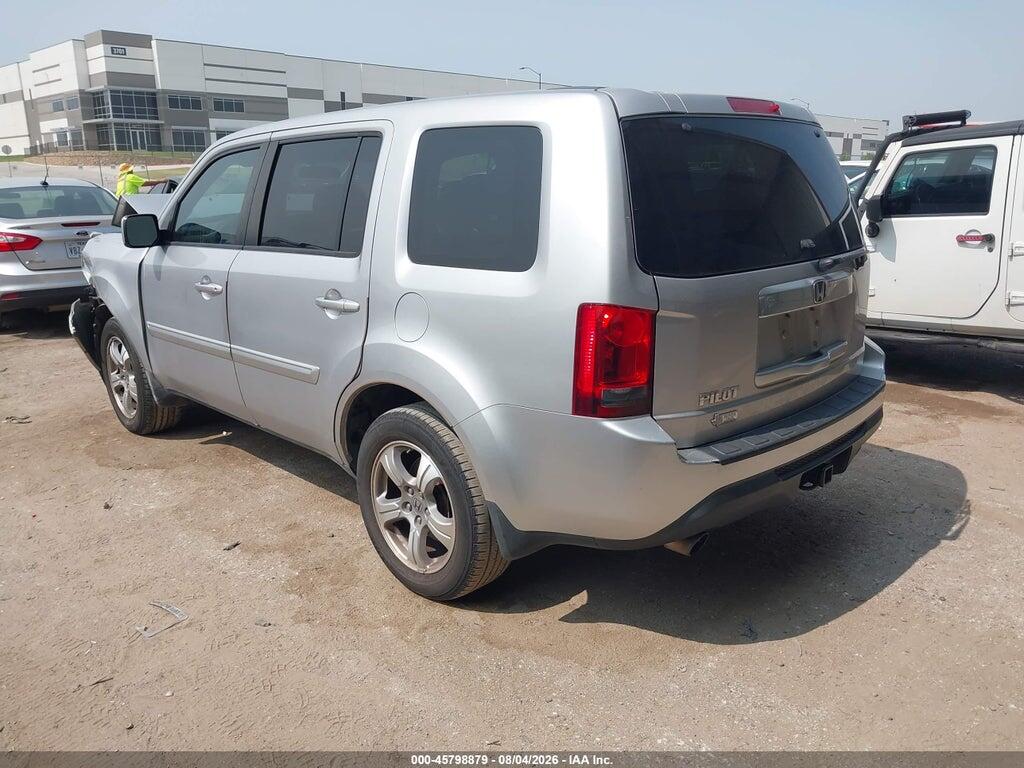 5FNYF3H47CB006023 2012 HONDA PILOT photo no. 3