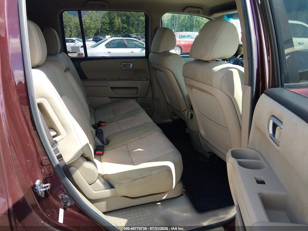 5FNYF4H46CB056935 2012 HONDA PILOT photo no. 8