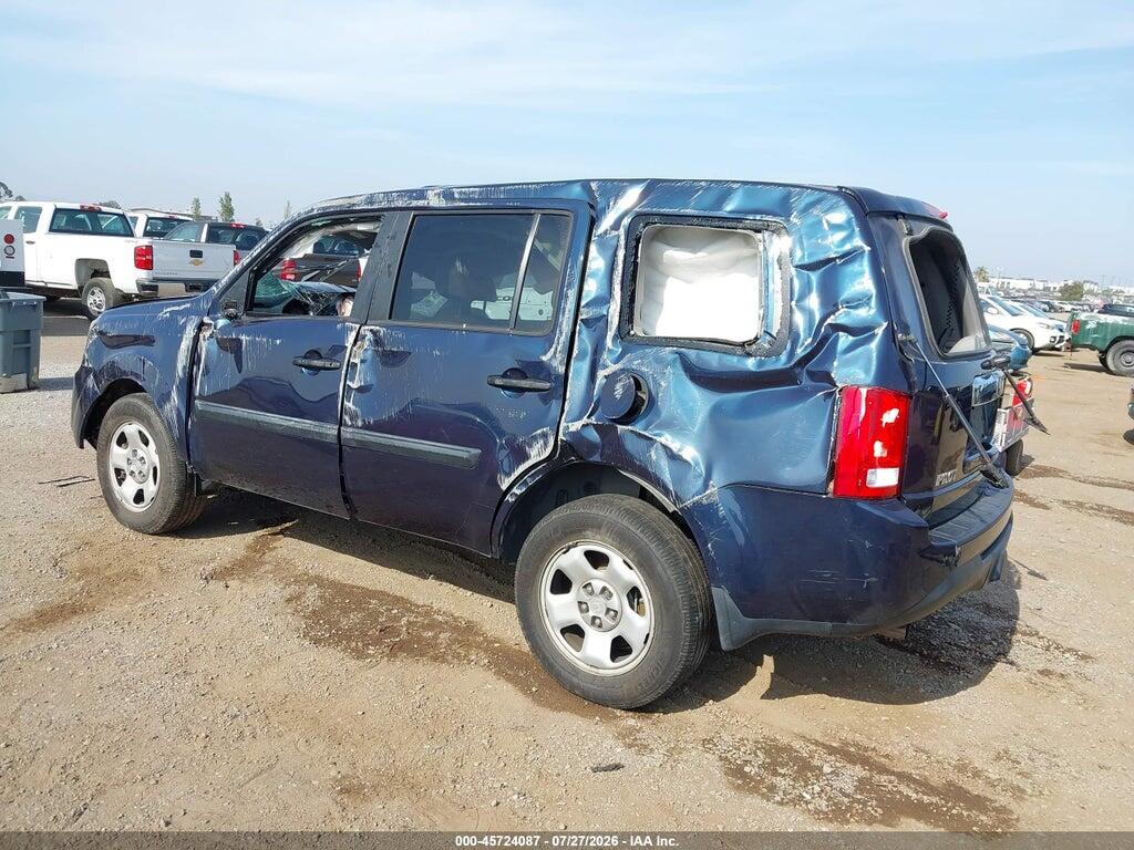 5FNYF4H25CB013458 2012 HONDA PILOT photo no. 3