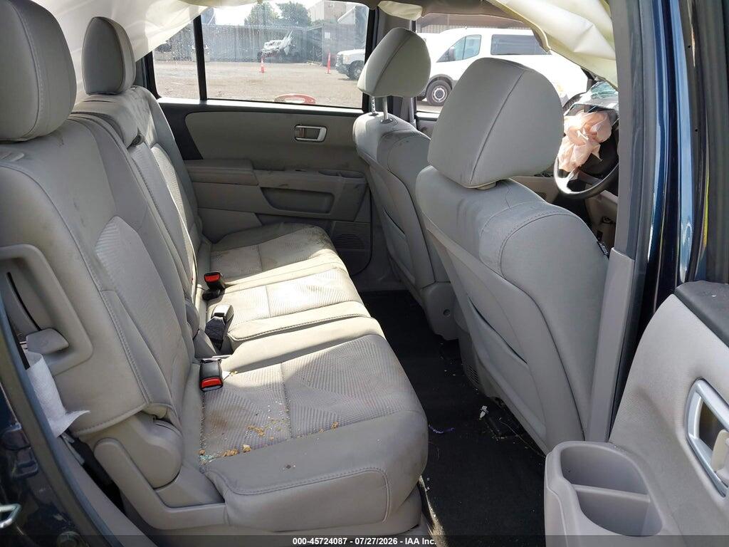 5FNYF4H25CB013458 2012 HONDA PILOT photo no. 8