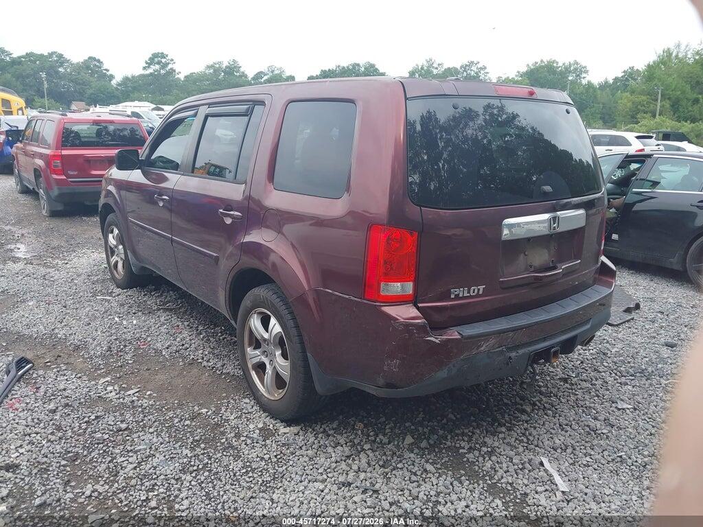 5FNYF3H54CB012600 2012 HONDA PILOT photo no. 3