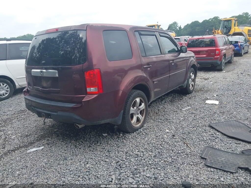 5FNYF3H54CB012600 2012 HONDA PILOT photo no. 4