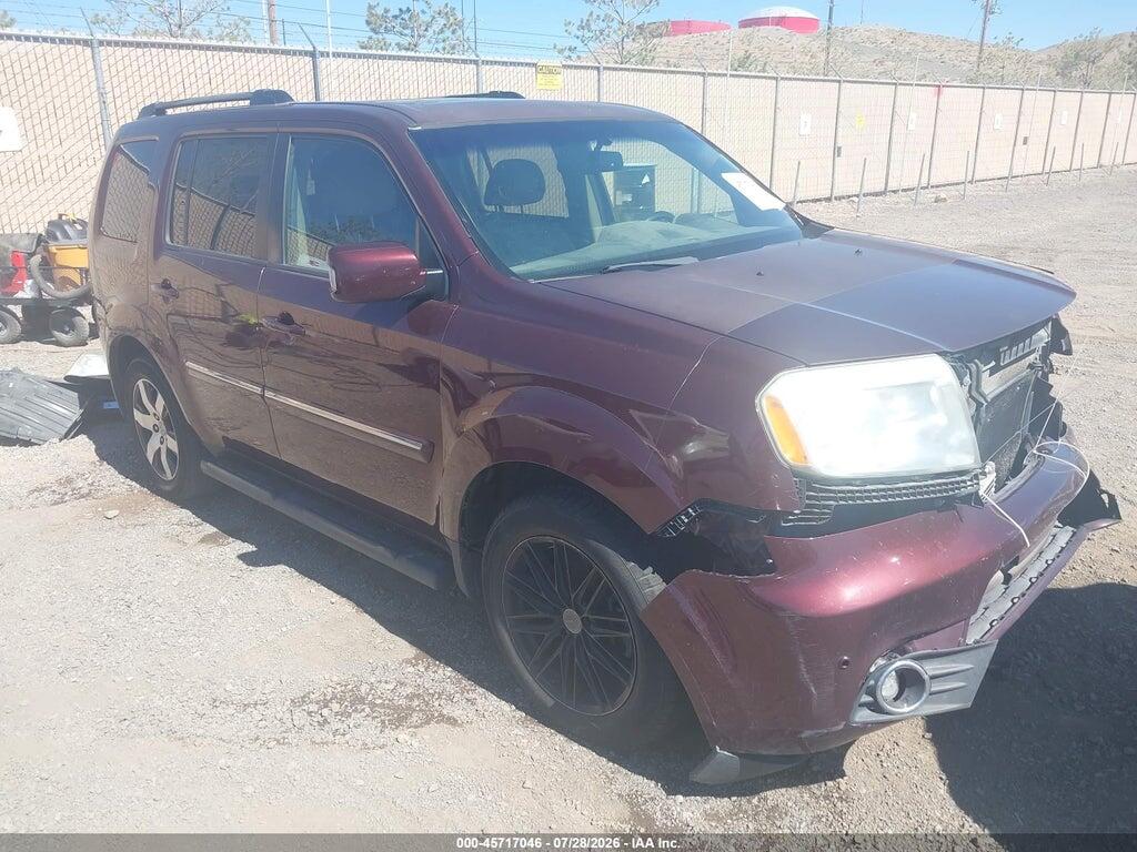 5FNYF4H91CB031629 2012 HONDA PILOT photo no. 1