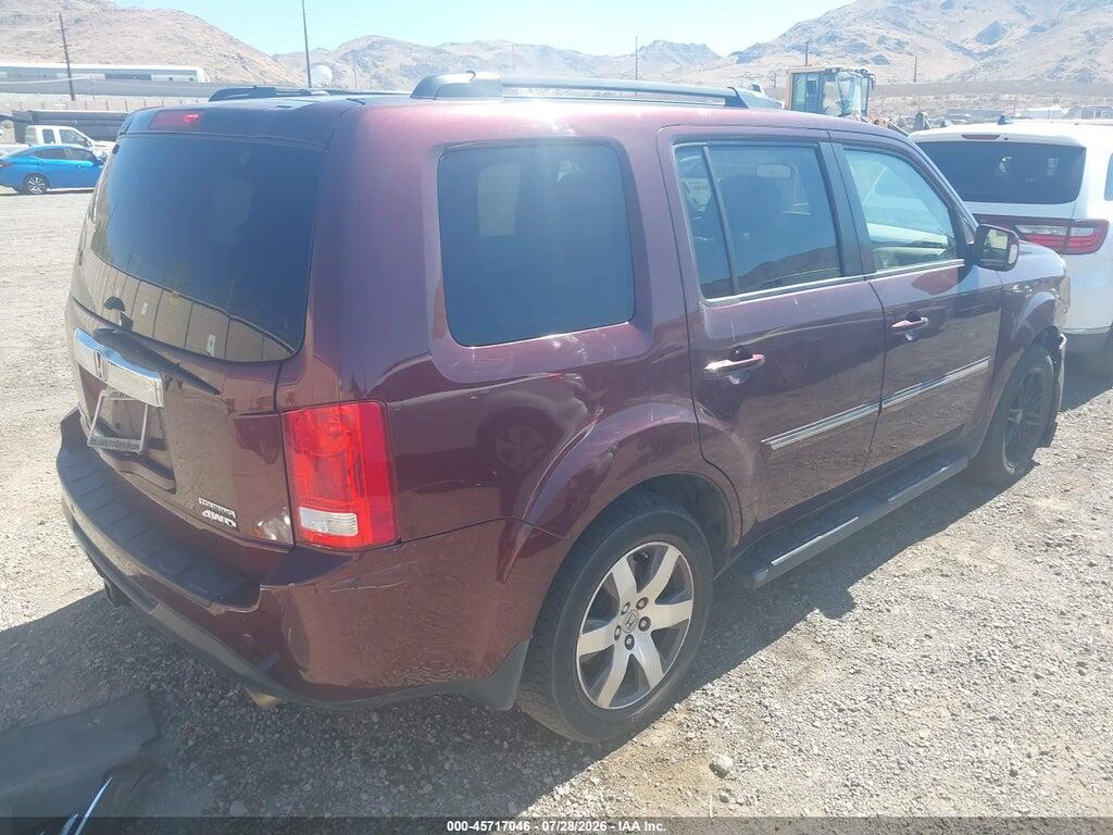 5FNYF4H91CB031629 2012 HONDA PILOT photo no. 4
