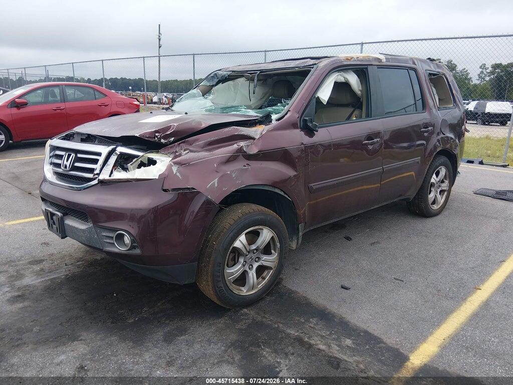 5FNYF3H57CB019296 2012 HONDA PILOT photo no. 2
