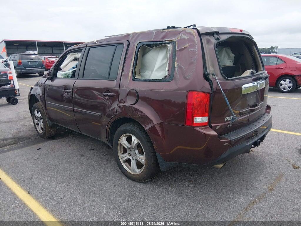 5FNYF3H57CB019296 2012 HONDA PILOT photo no. 3