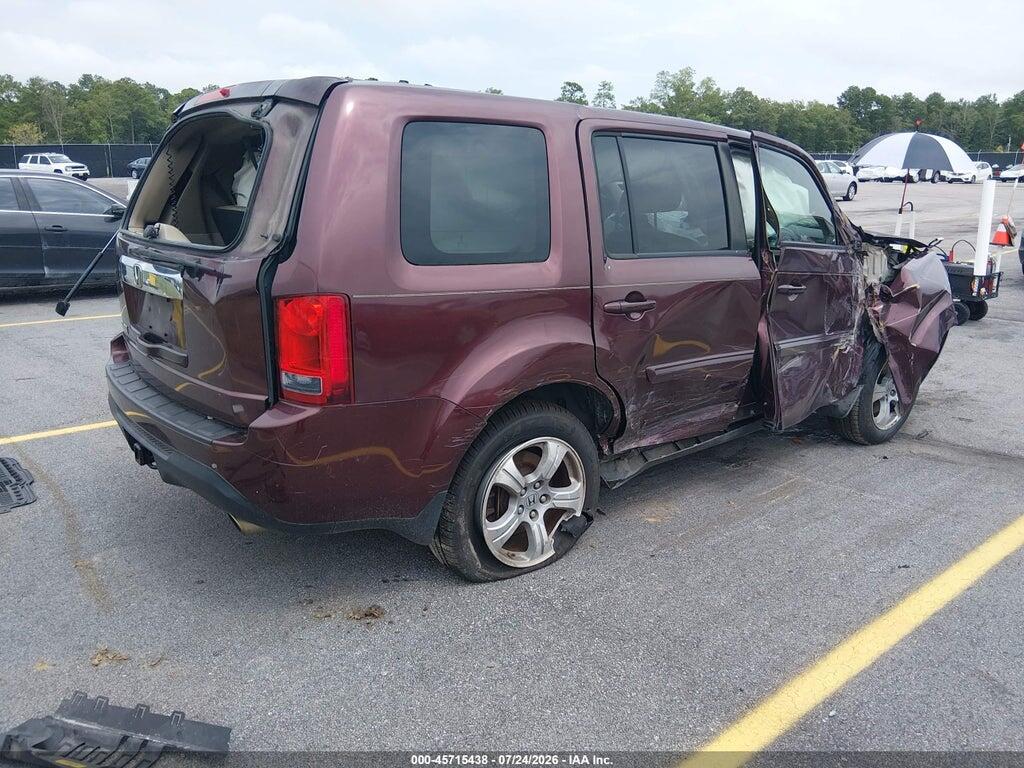 5FNYF3H57CB019296 2012 HONDA PILOT photo no. 4