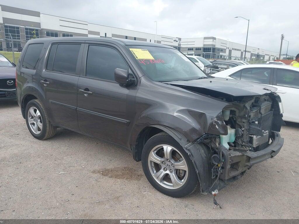 5FNYF4H59CB070675 2012 HONDA PILOT photo no. 1