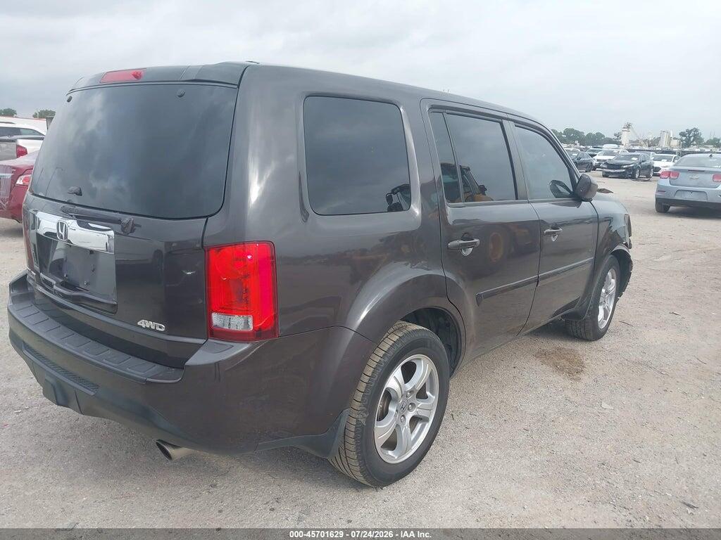 5FNYF4H59CB070675 2012 HONDA PILOT photo no. 4