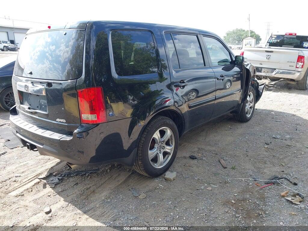 5FNYF4H50CB083475 2012 HONDA PILOT photo no. 4
