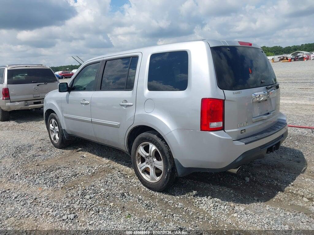 5FNYF3H54CB014525 2012 HONDA PILOT photo no. 3
