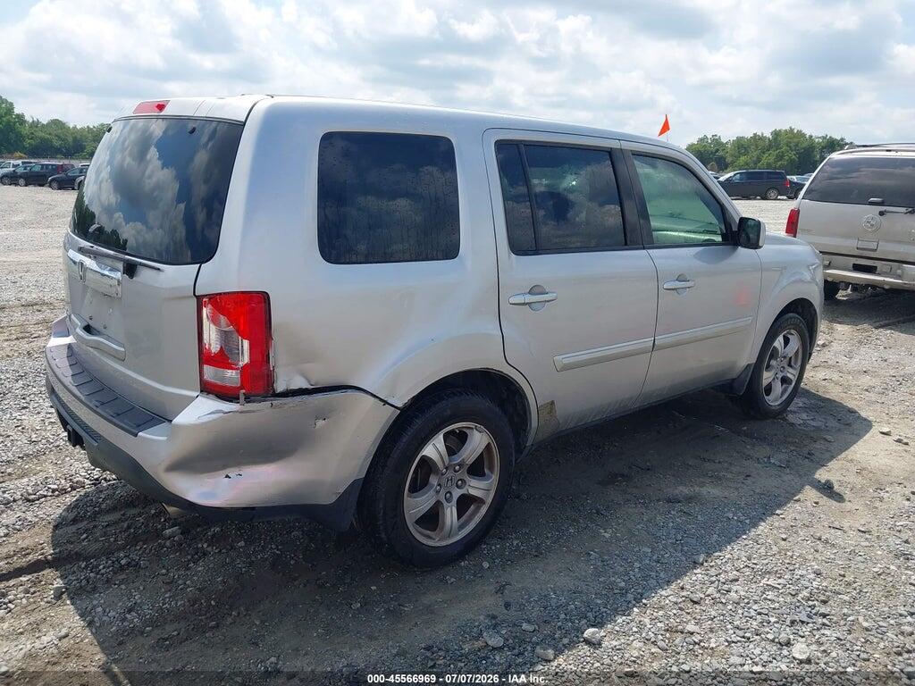 5FNYF3H54CB014525 2012 HONDA PILOT photo no. 4