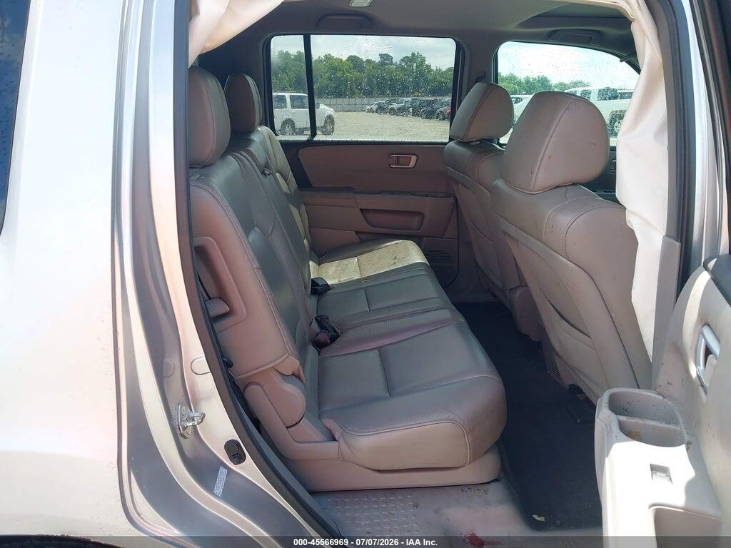 5FNYF3H54CB014525 2012 HONDA PILOT photo no. 8