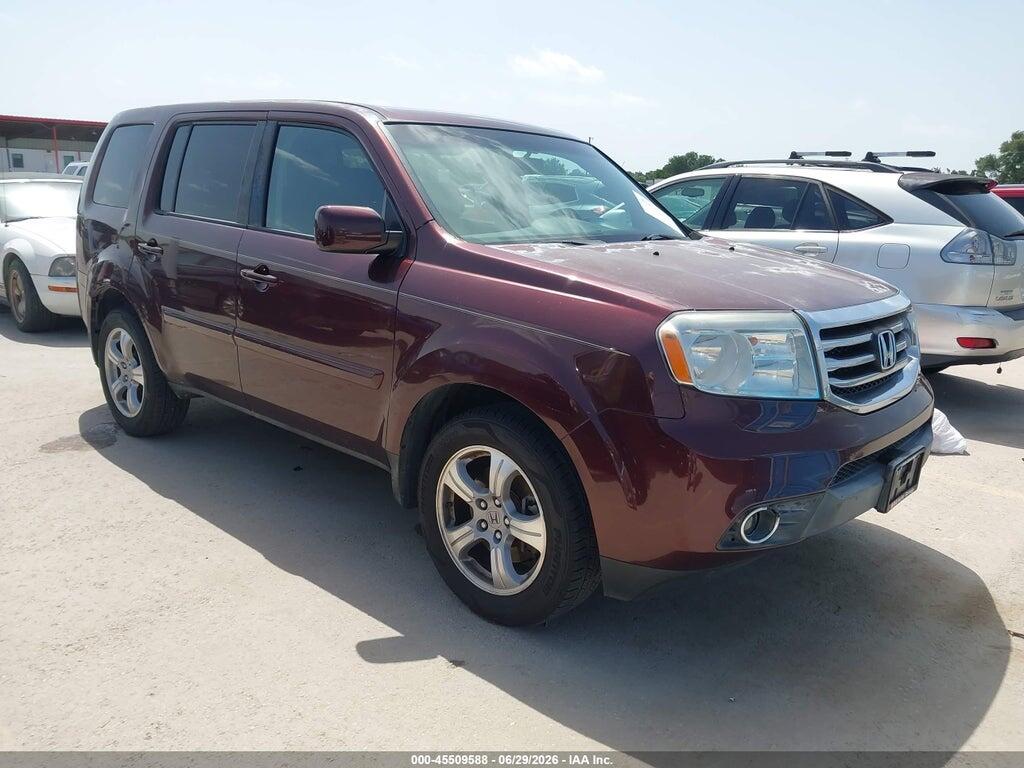 5FNYF3H52CB038046 2012 HONDA PILOT photo no. 1
