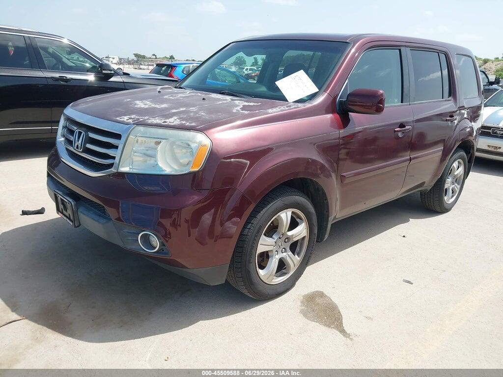 5FNYF3H52CB038046 2012 HONDA PILOT photo no. 2