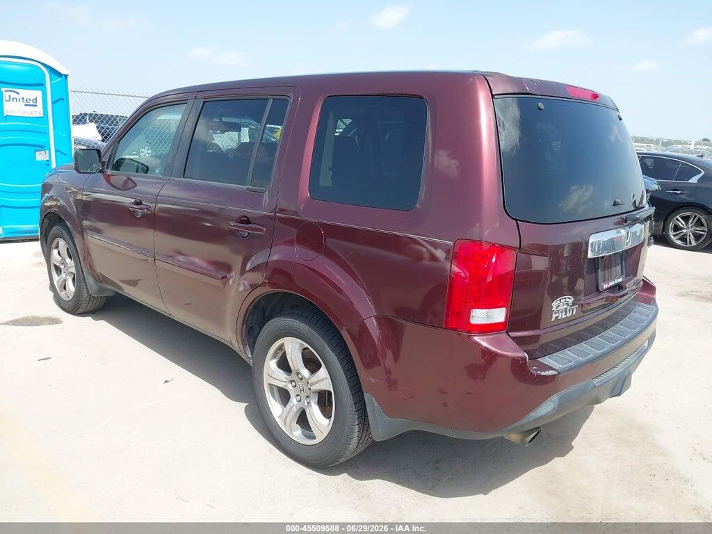 5FNYF3H52CB038046 2012 HONDA PILOT photo no. 3