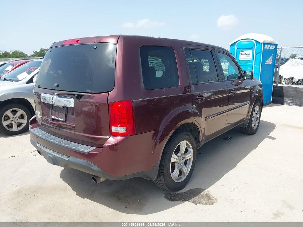 5FNYF3H52CB038046 2012 HONDA PILOT photo no. 4
