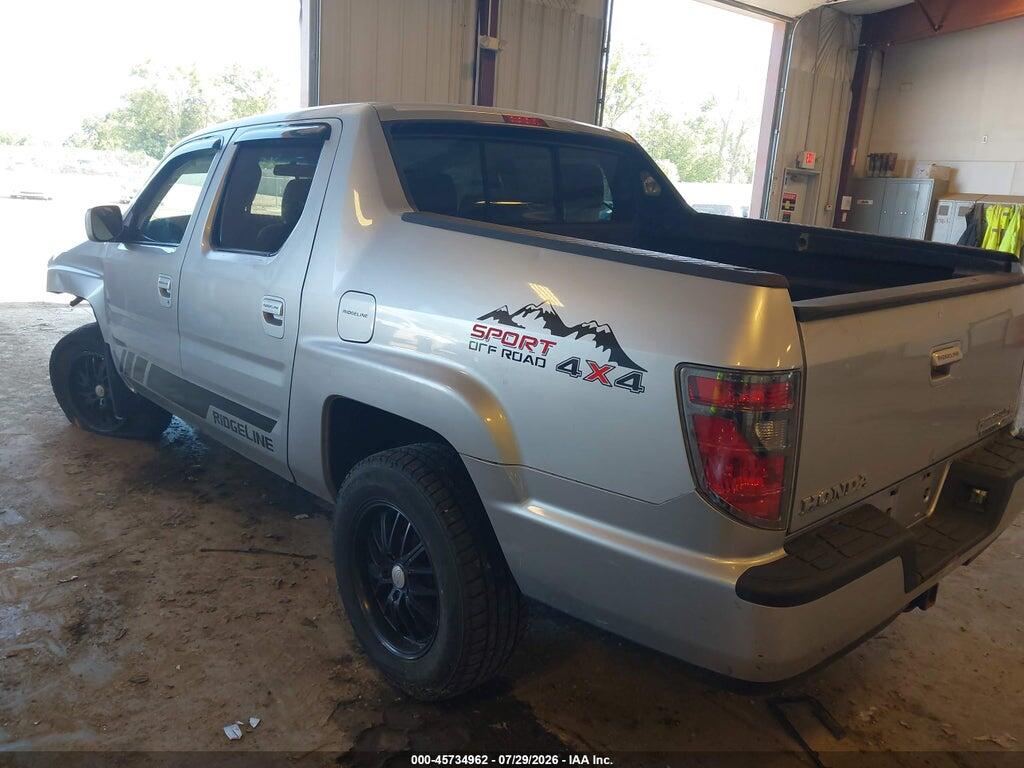 5FPYK1F59CB551711 2012 HONDA RIDGELINE photo no. 3