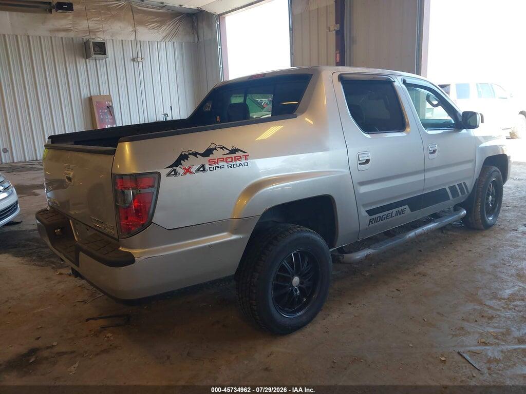 5FPYK1F59CB551711 2012 HONDA RIDGELINE photo no. 4