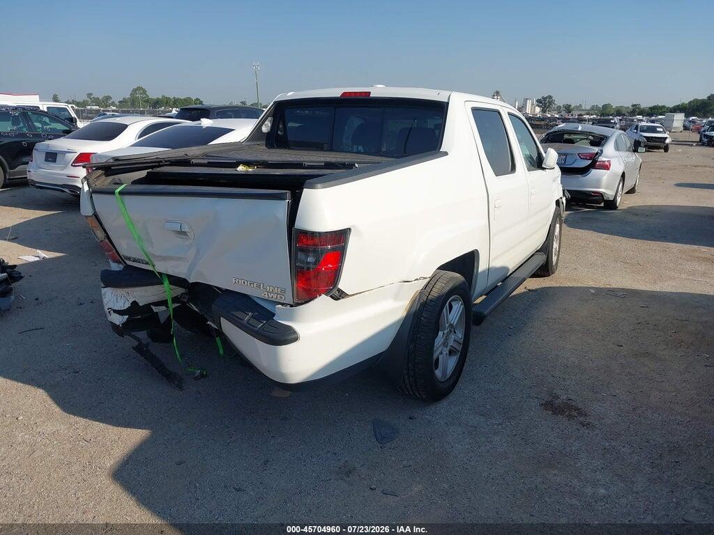 5FPYK1F51CB001659 2012 HONDA RIDGELINE photo no. 4