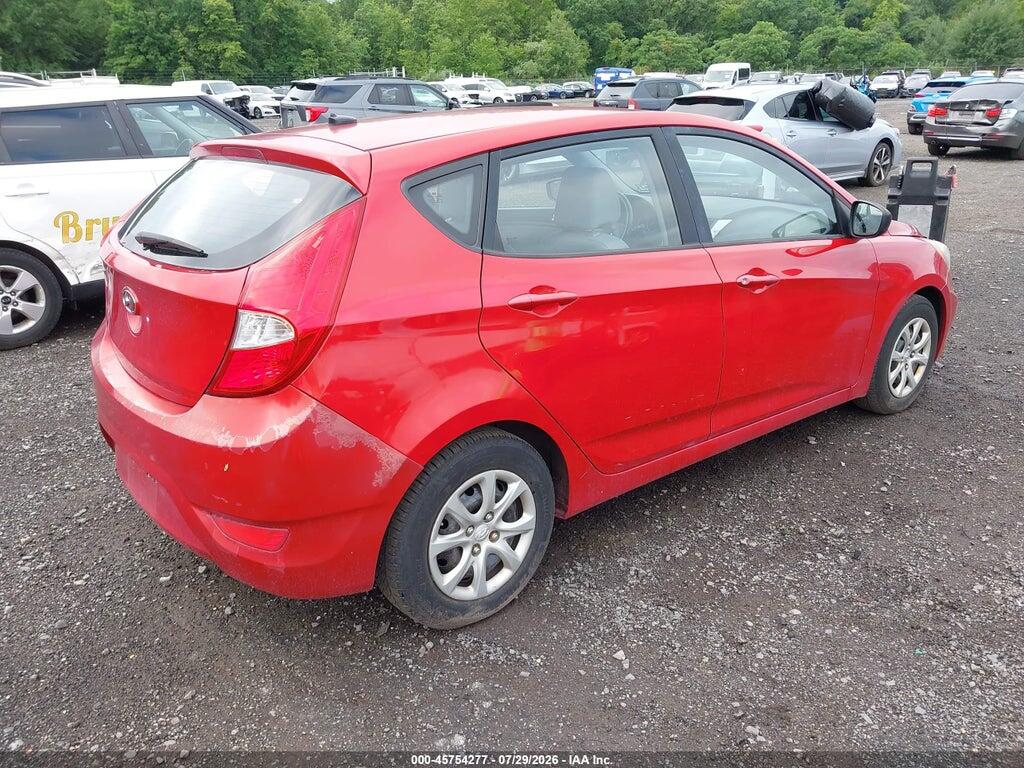 KMHCT5AE2CU032923 2012 HYUNDAI ACCENT photo no. 4