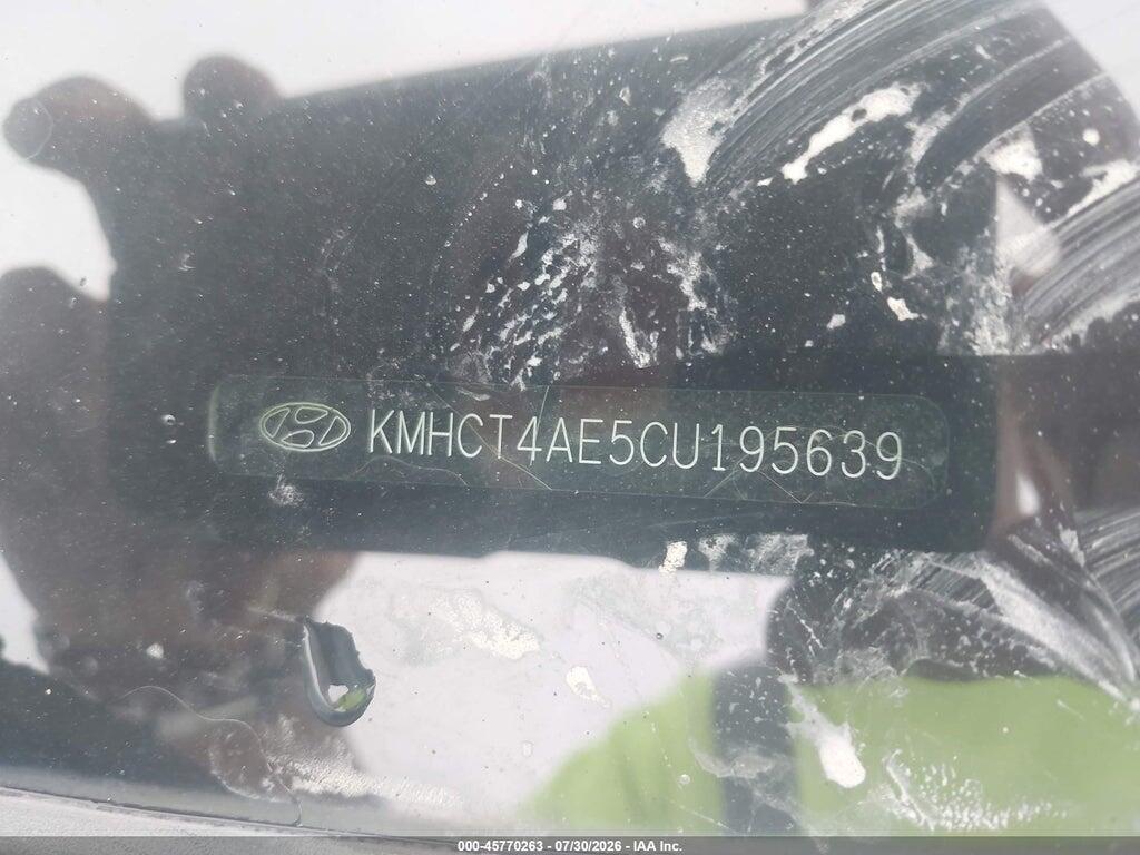 KMHCT4AE5CU195639 2012 HYUNDAI ACCENT photo no. 11