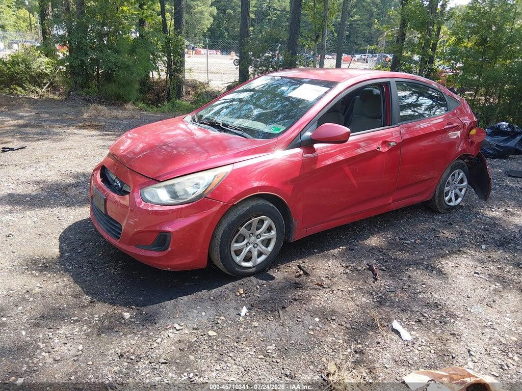KMHCT4AE4CU206937 2012 HYUNDAI ACCENT photo no. 2
