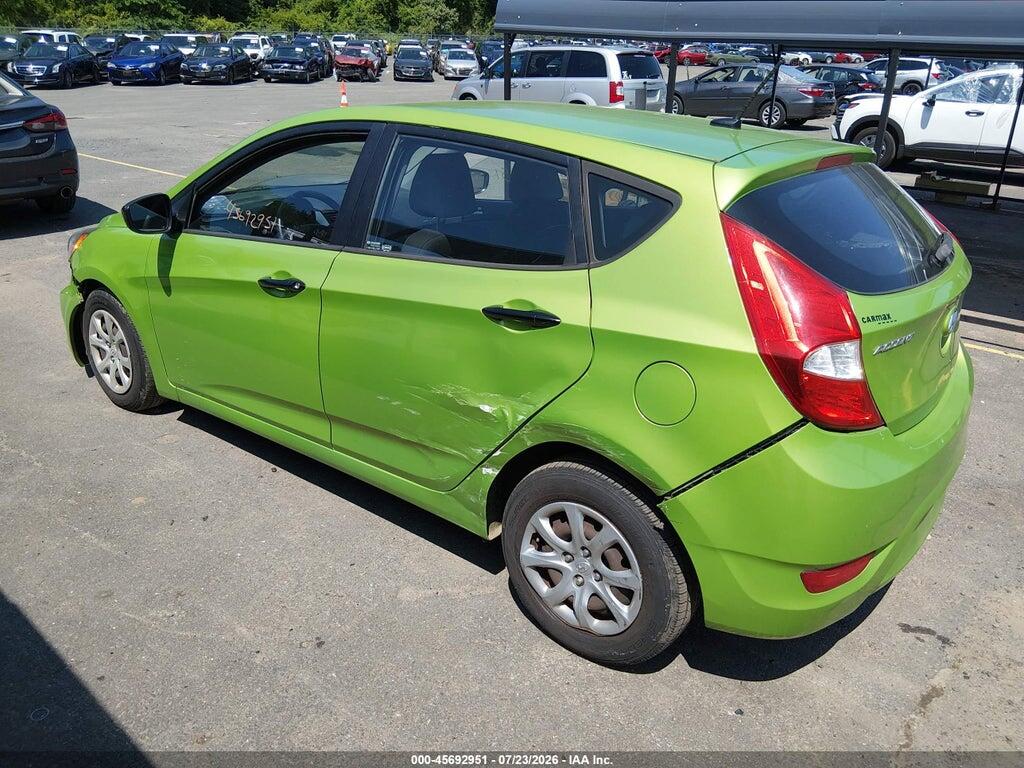 KMHCT5AE0CU052989 2012 HYUNDAI ACCENT photo no. 3