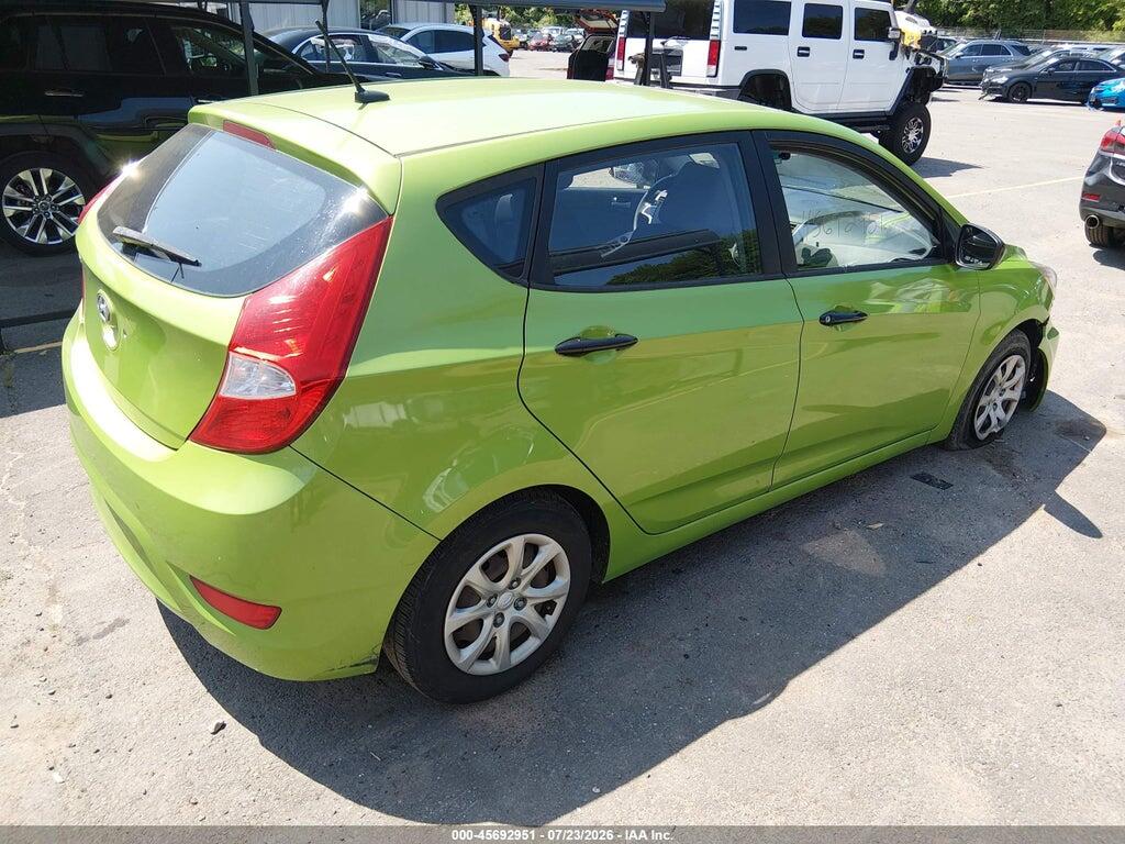 KMHCT5AE0CU052989 2012 HYUNDAI ACCENT photo no. 4