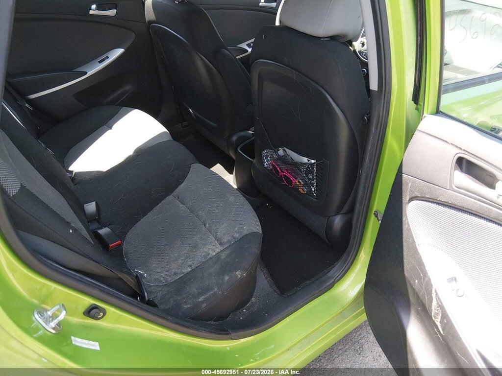 KMHCT5AE0CU052989 2012 HYUNDAI ACCENT photo no. 8