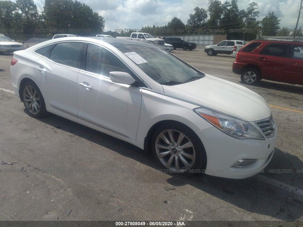KMHFH4JG8CA192980 2012 HYUNDAI AZERA photo no. 1