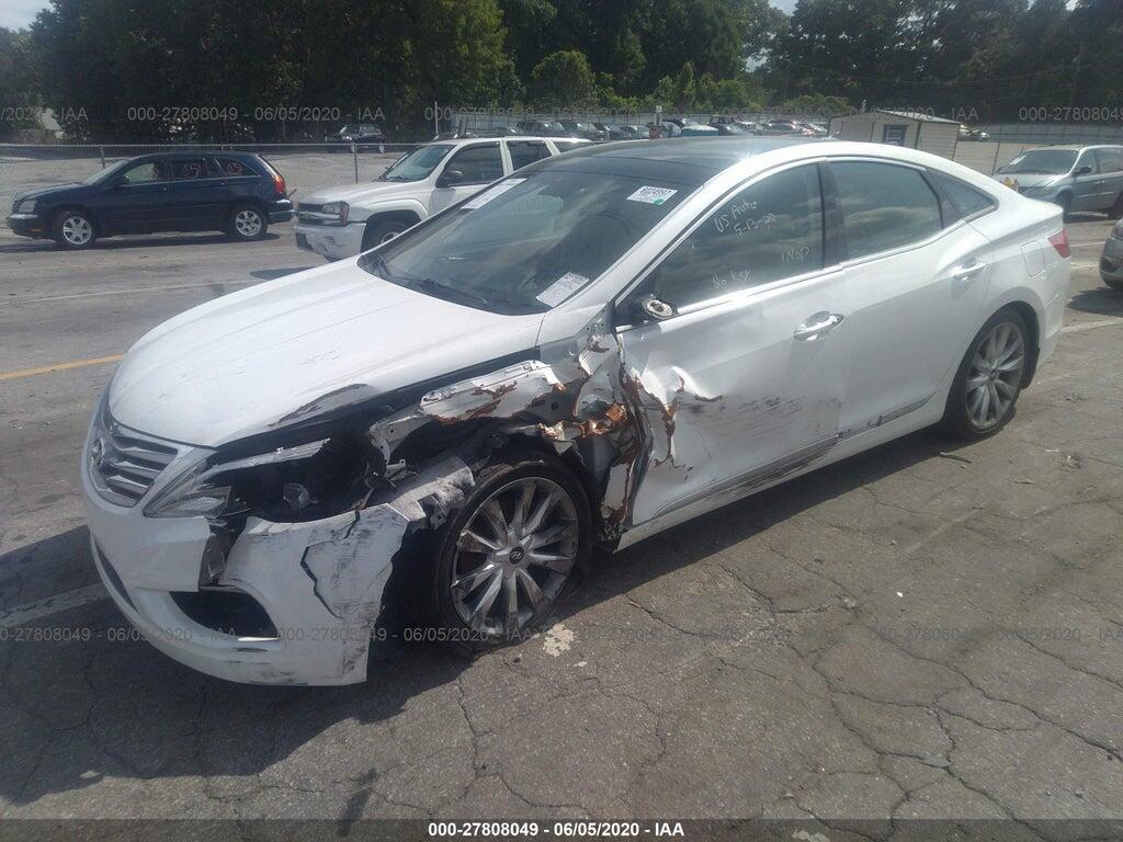KMHFH4JG8CA192980 2012 HYUNDAI AZERA photo no. 2