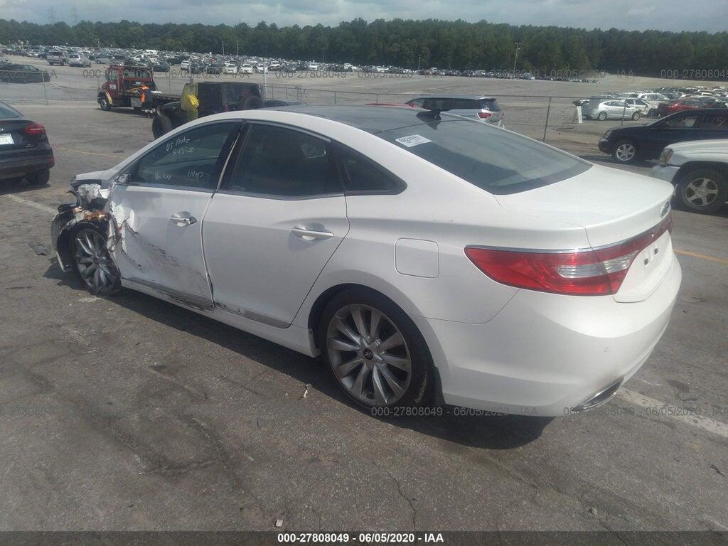 KMHFH4JG8CA192980 2012 HYUNDAI AZERA photo no. 3