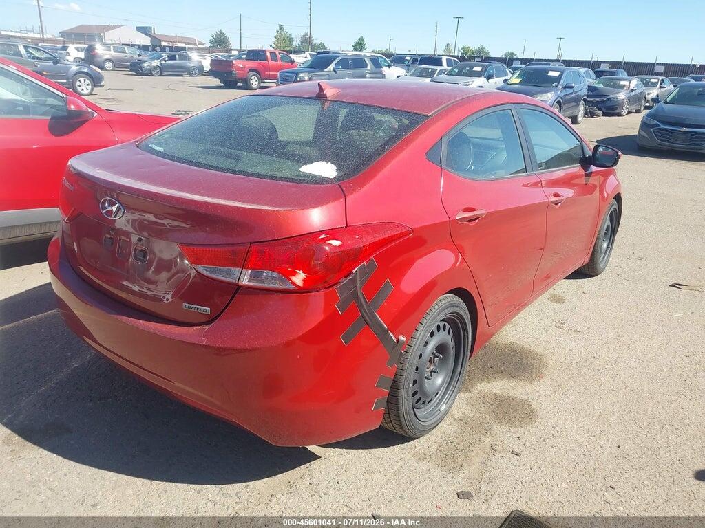 KMHDH4AE6CU368719 2012 HYUNDAI ELANTRA photo no. 4