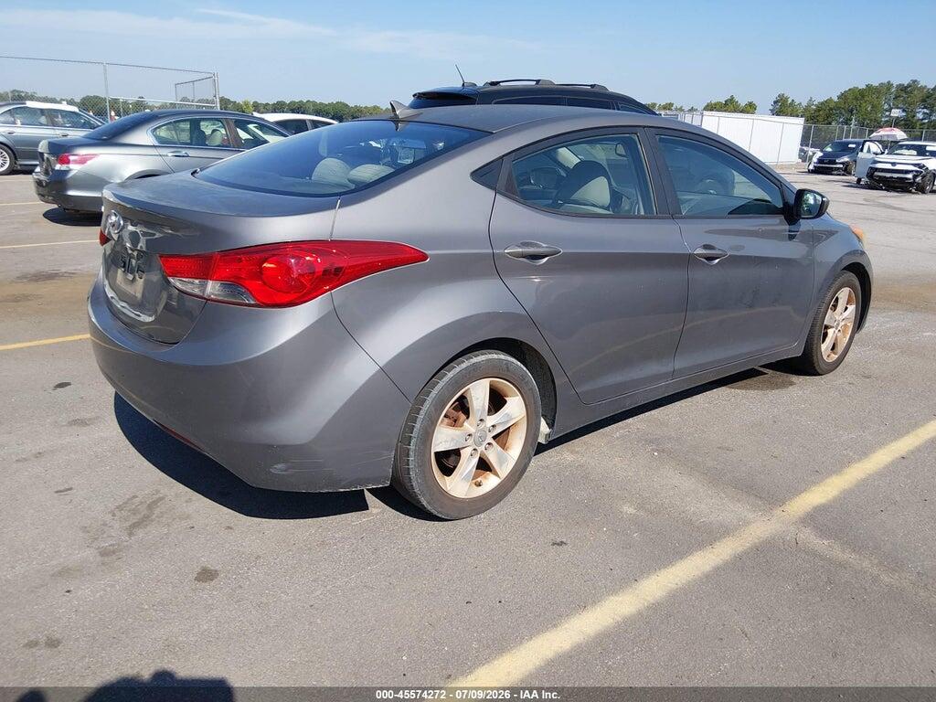 5NPDH4AE5CH086392 2012 HYUNDAI ELANTRA photo no. 4