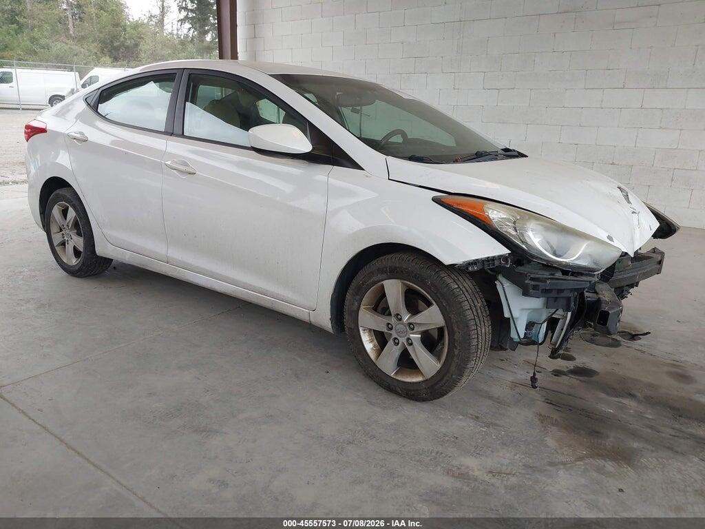 5NPDH4AE8CH064855 2012 HYUNDAI ELANTRA photo no. 1