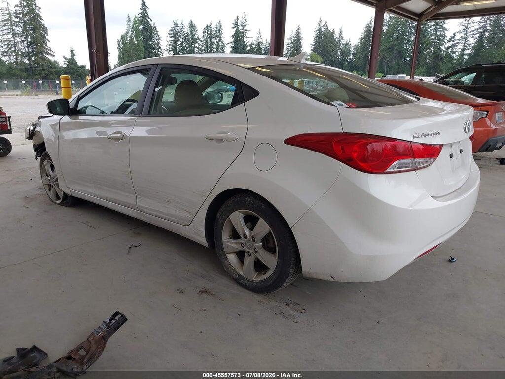 5NPDH4AE8CH064855 2012 HYUNDAI ELANTRA photo no. 3