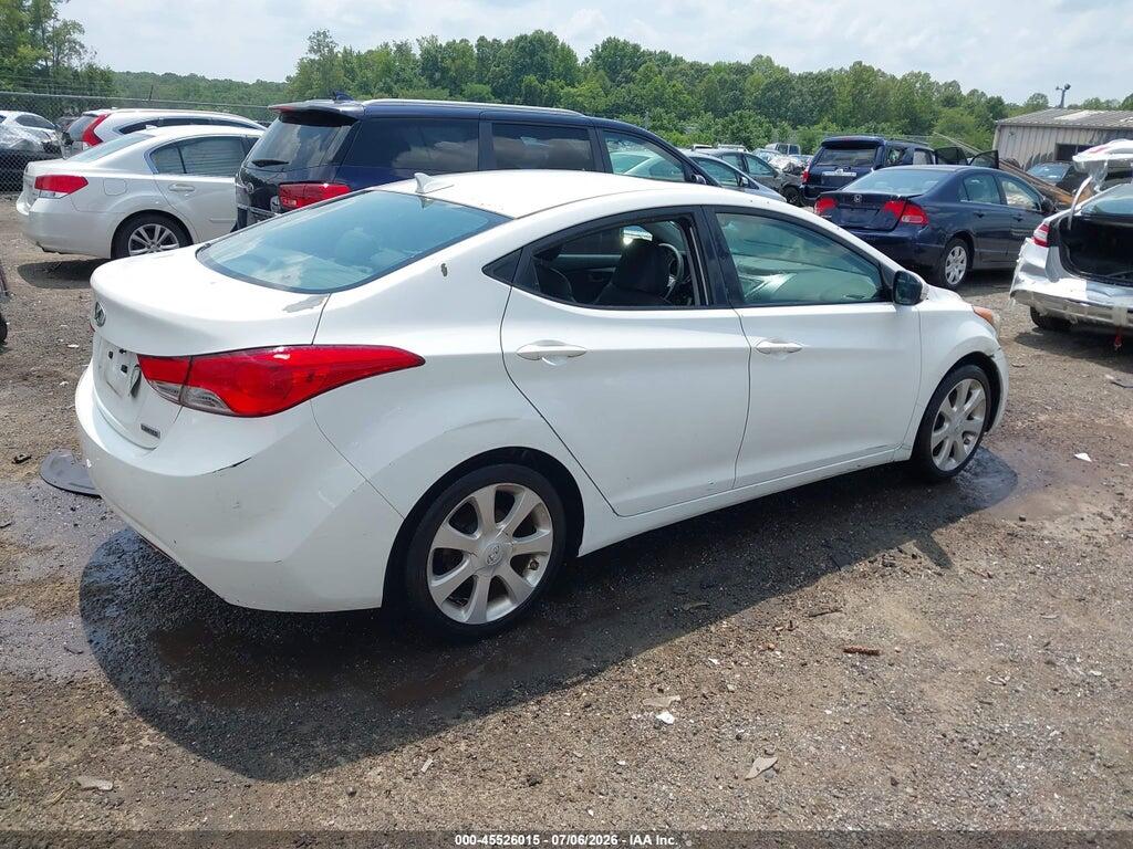 5NPDH4AE8CH089920 2012 HYUNDAI ELANTRA photo no. 4
