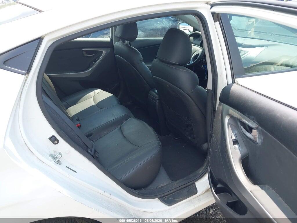 5NPDH4AE8CH089920 2012 HYUNDAI ELANTRA photo no. 8