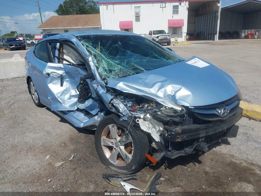 KMHDH4AE3CU392864 2012 HYUNDAI ELANTRA photo no. 1