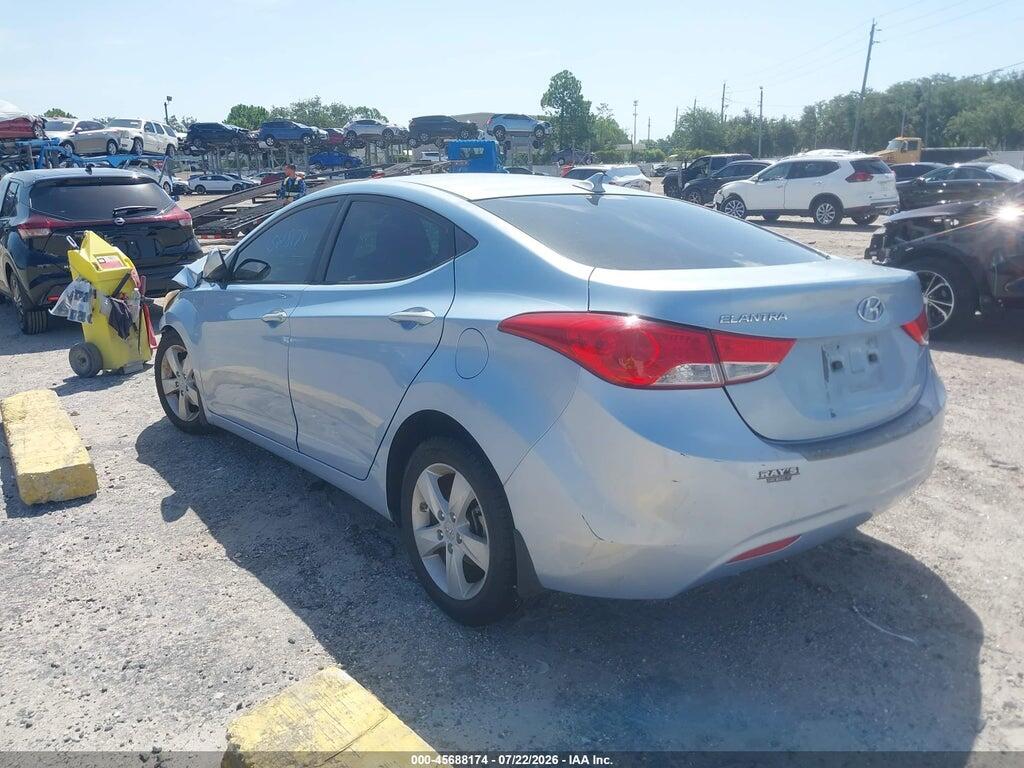 KMHDH4AE3CU392864 2012 HYUNDAI ELANTRA photo no. 3