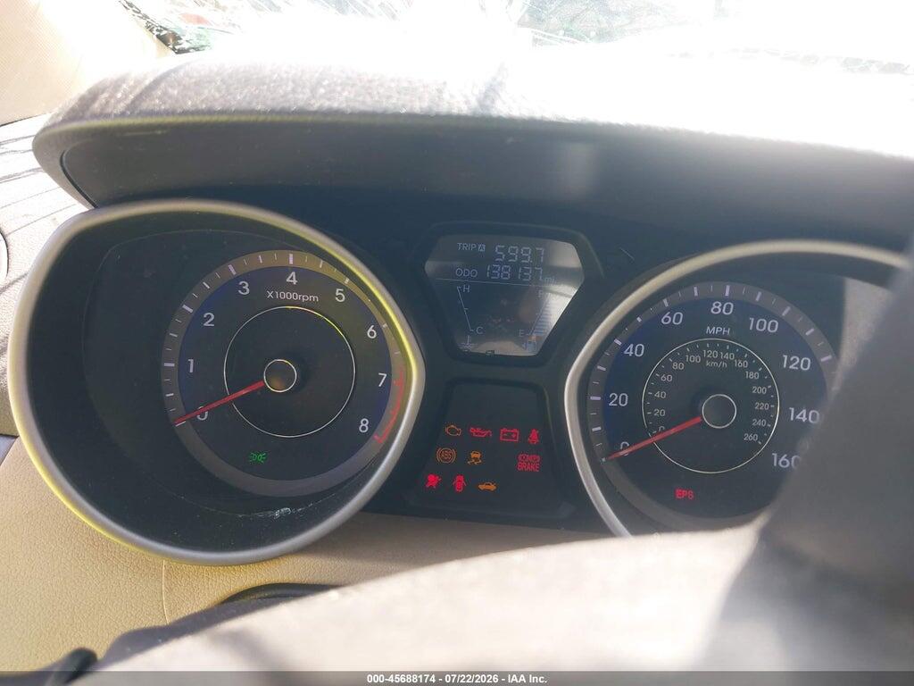 KMHDH4AE3CU392864 2012 HYUNDAI ELANTRA photo no. 7