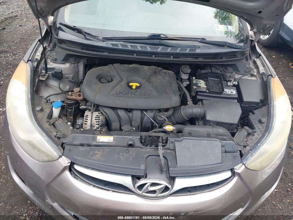 5NPDH4AE0CH141234 2012 HYUNDAI ELANTRA photo no. 10