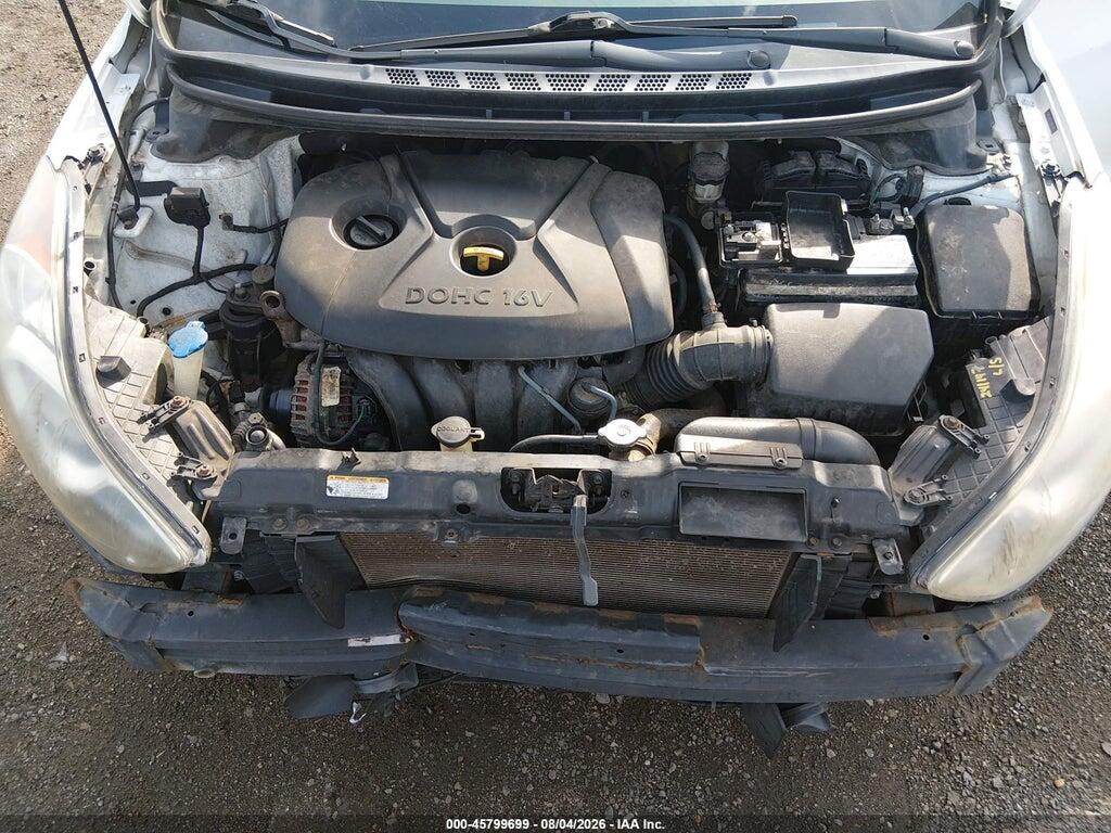5NPDH4AE1CH067905 2012 HYUNDAI ELANTRA photo no. 10