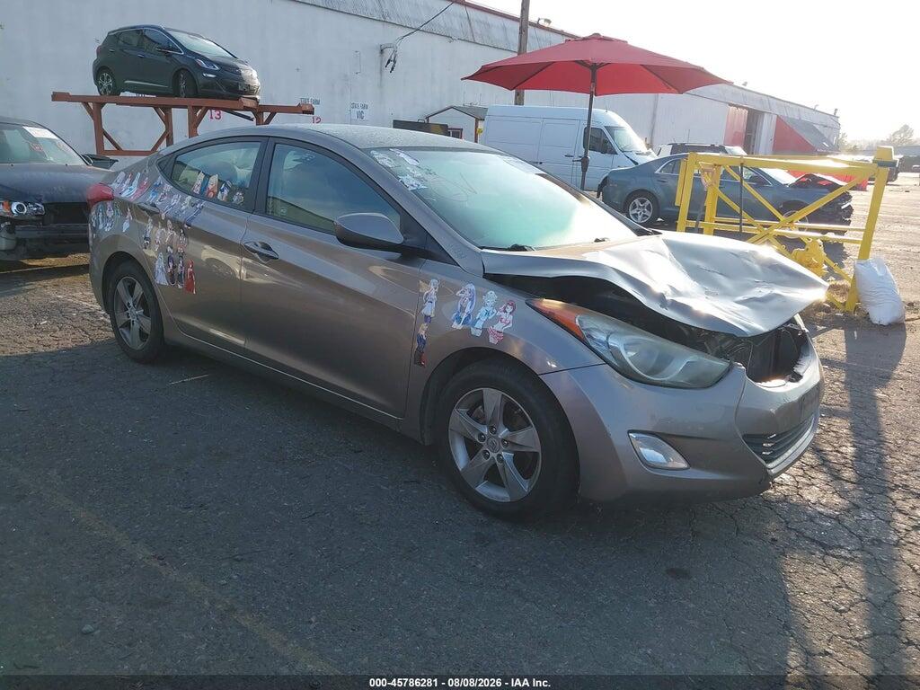 5NPDH4AE2CH086740 2012 HYUNDAI ELANTRA photo no. 1