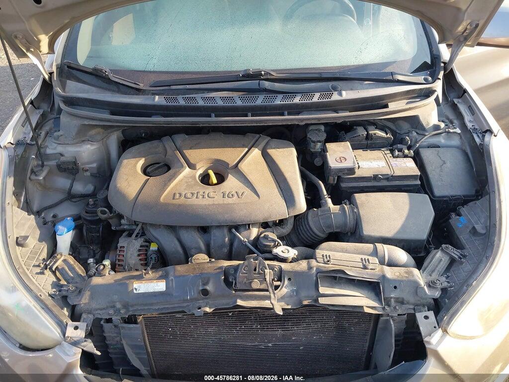 5NPDH4AE2CH086740 2012 HYUNDAI ELANTRA photo no. 10