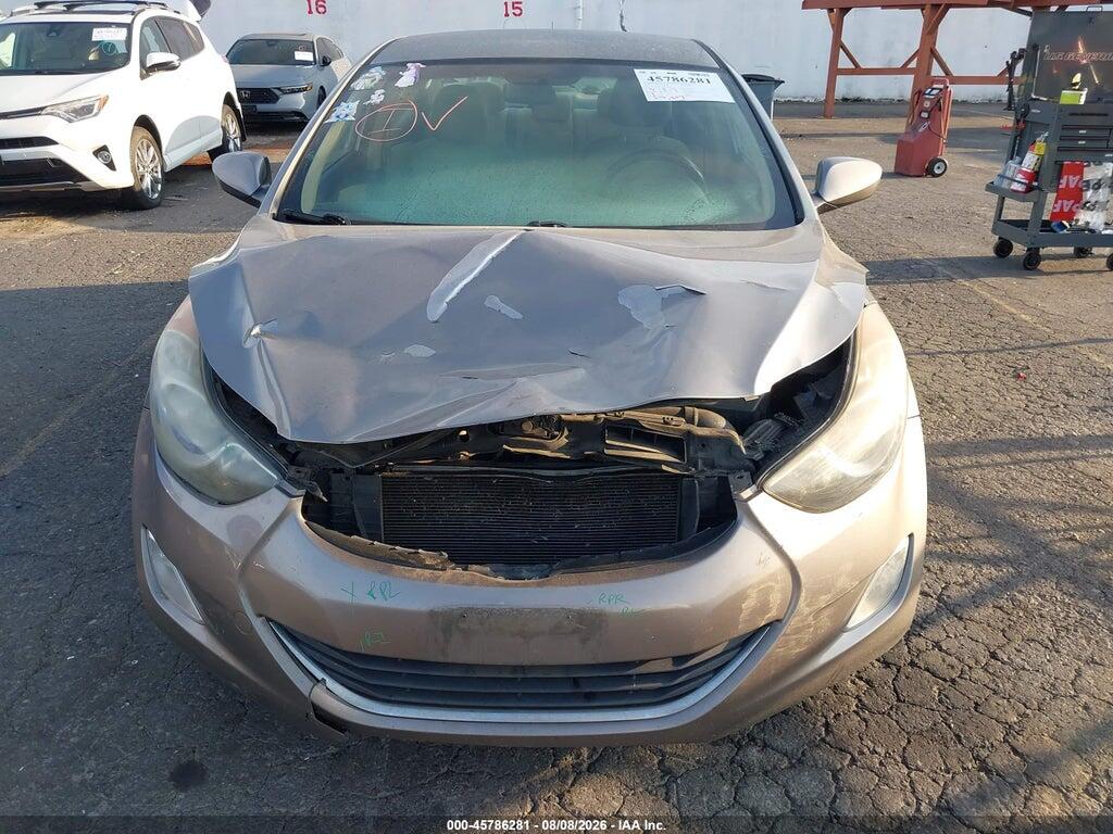 5NPDH4AE2CH086740 2012 HYUNDAI ELANTRA photo no. 6