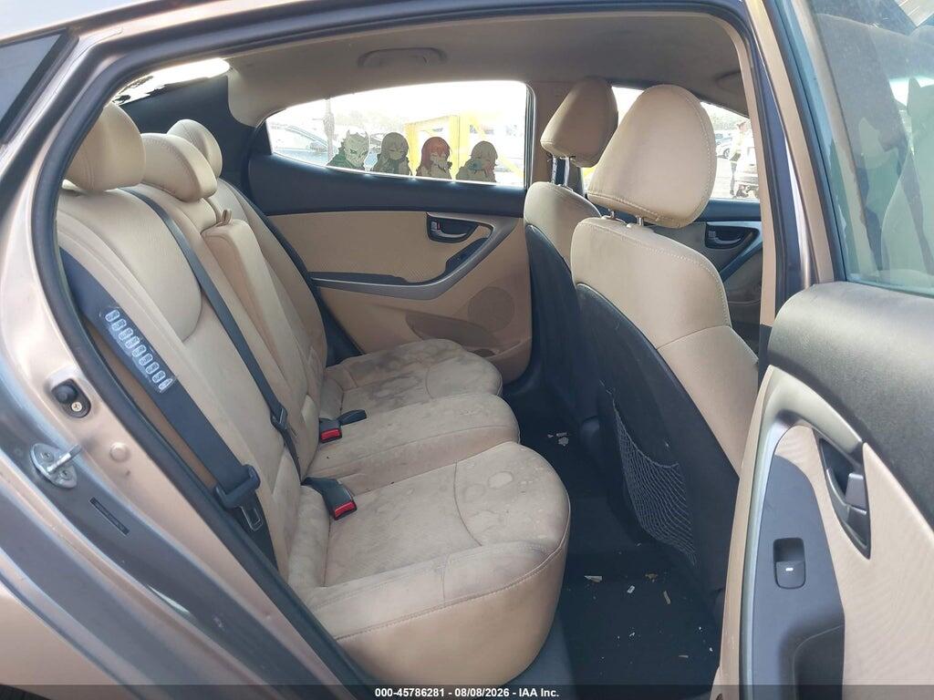 5NPDH4AE2CH086740 2012 HYUNDAI ELANTRA photo no. 8