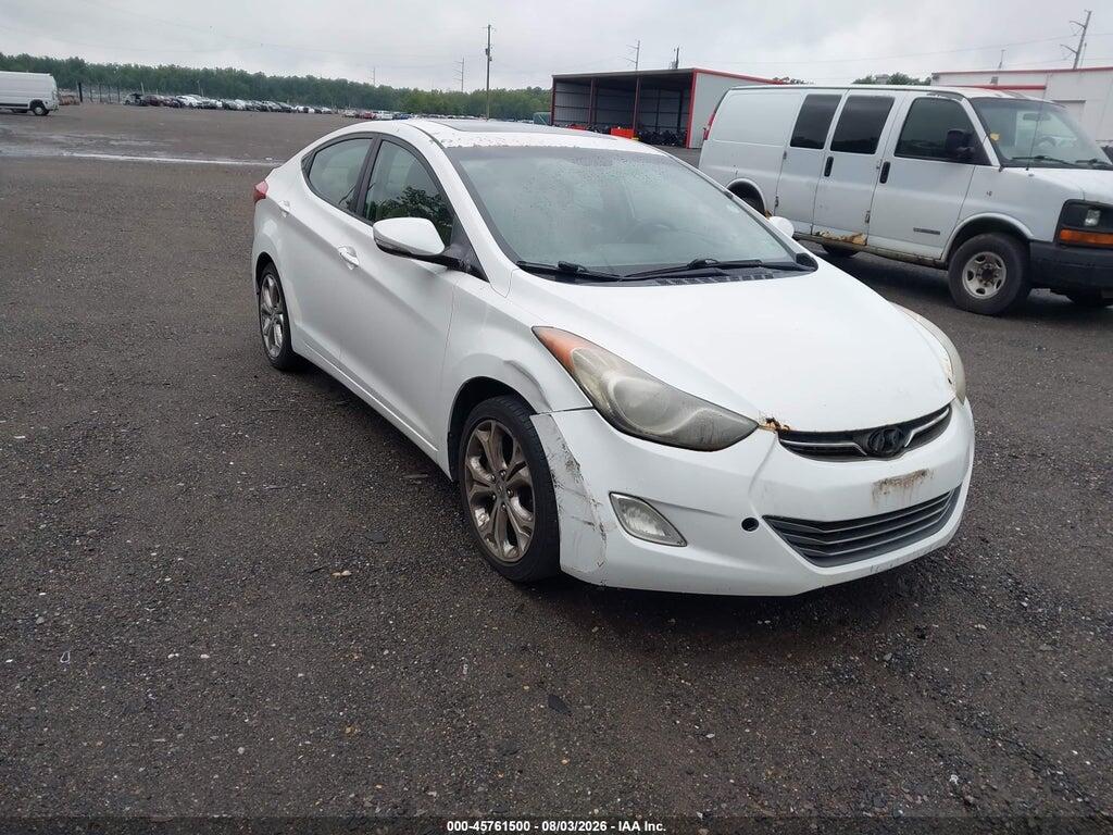 5NPDH4AE8CH093546 2012 HYUNDAI ELANTRA photo no. 1