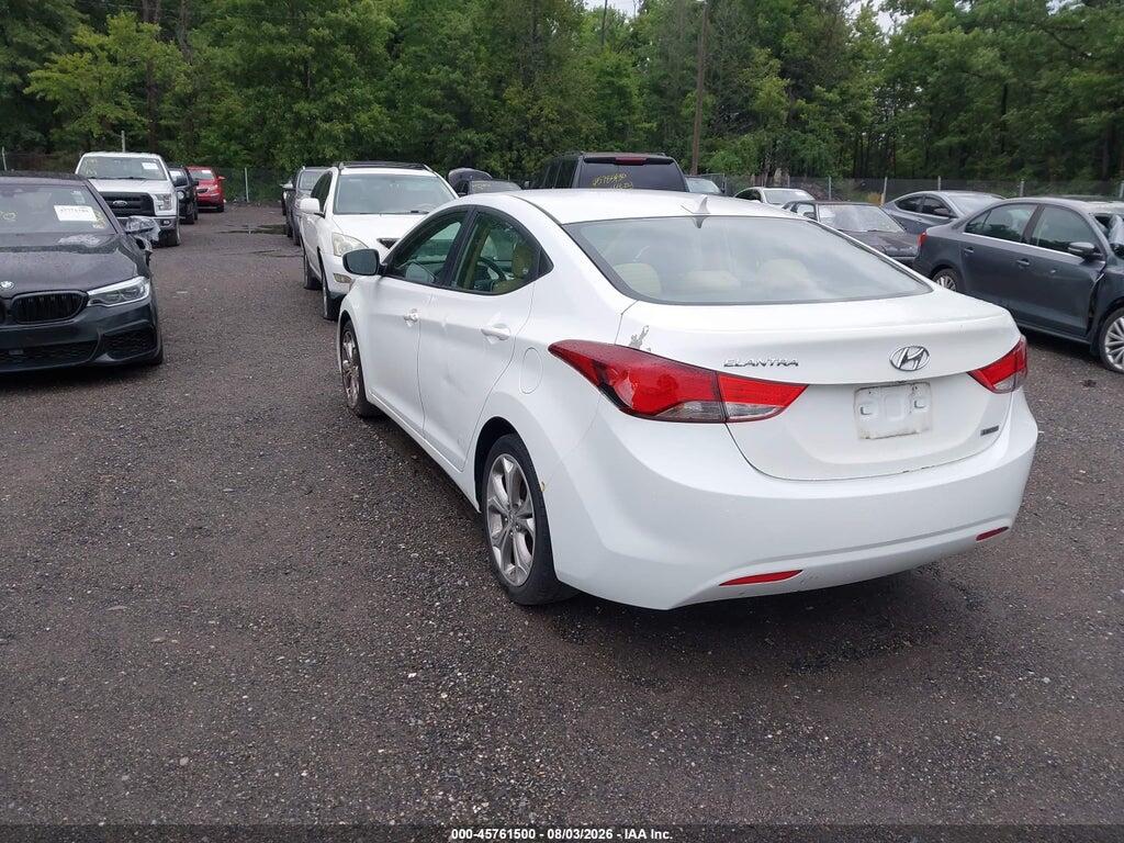 5NPDH4AE8CH093546 2012 HYUNDAI ELANTRA photo no. 3